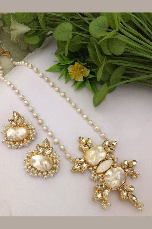 Shyama real pearl Set
