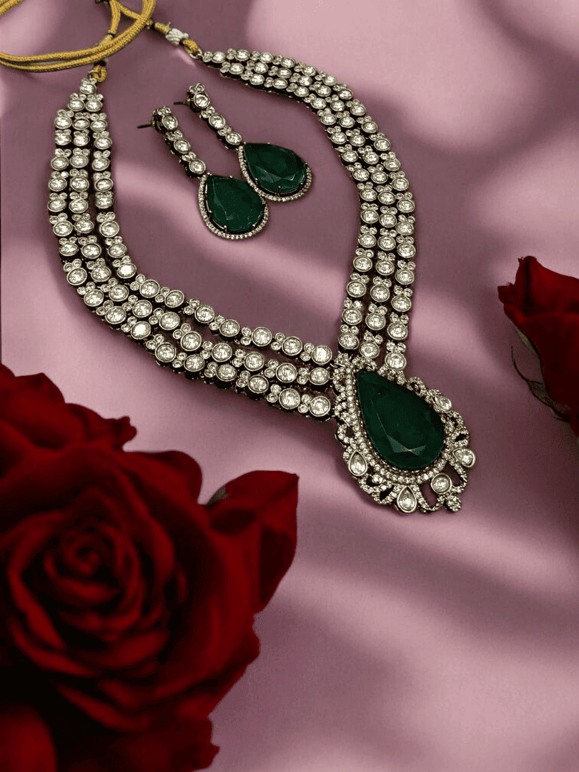 Arghya polki kundan set