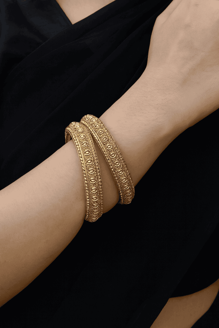 Shantika polki bangles