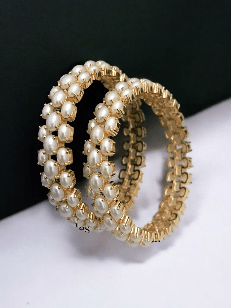 Svadhiti real pearl Bangles