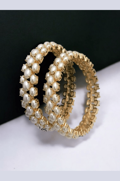 Svadhiti real pearl Bangles