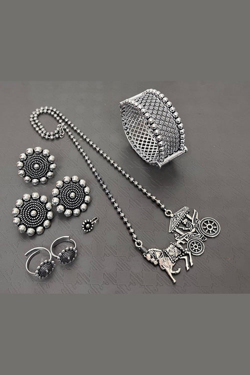 German silver charriot combo