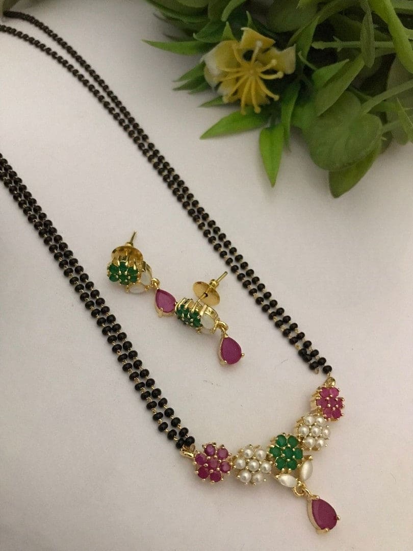 Real pearl kamakhaya mangalsutra