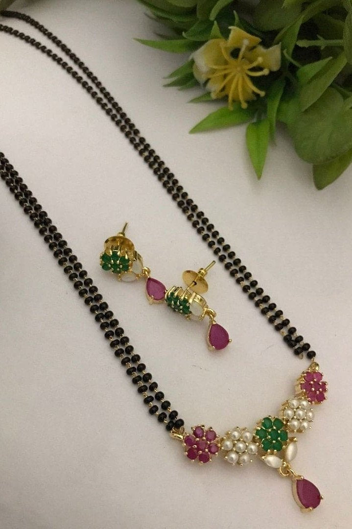 Real pearl kamakhaya mangalsutra