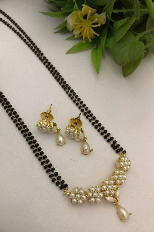 Real pearl kamakhaya mangalsutra