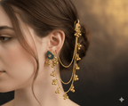 Malini kundan kashmiri earrings