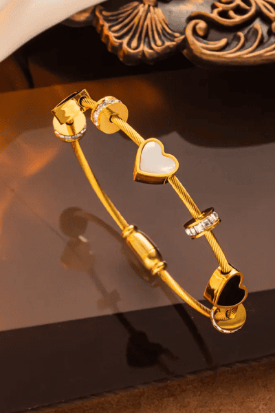 B-170 – 18k Gold Plated Stainless Steel Tarnish Free Waterproof Female Jewellery