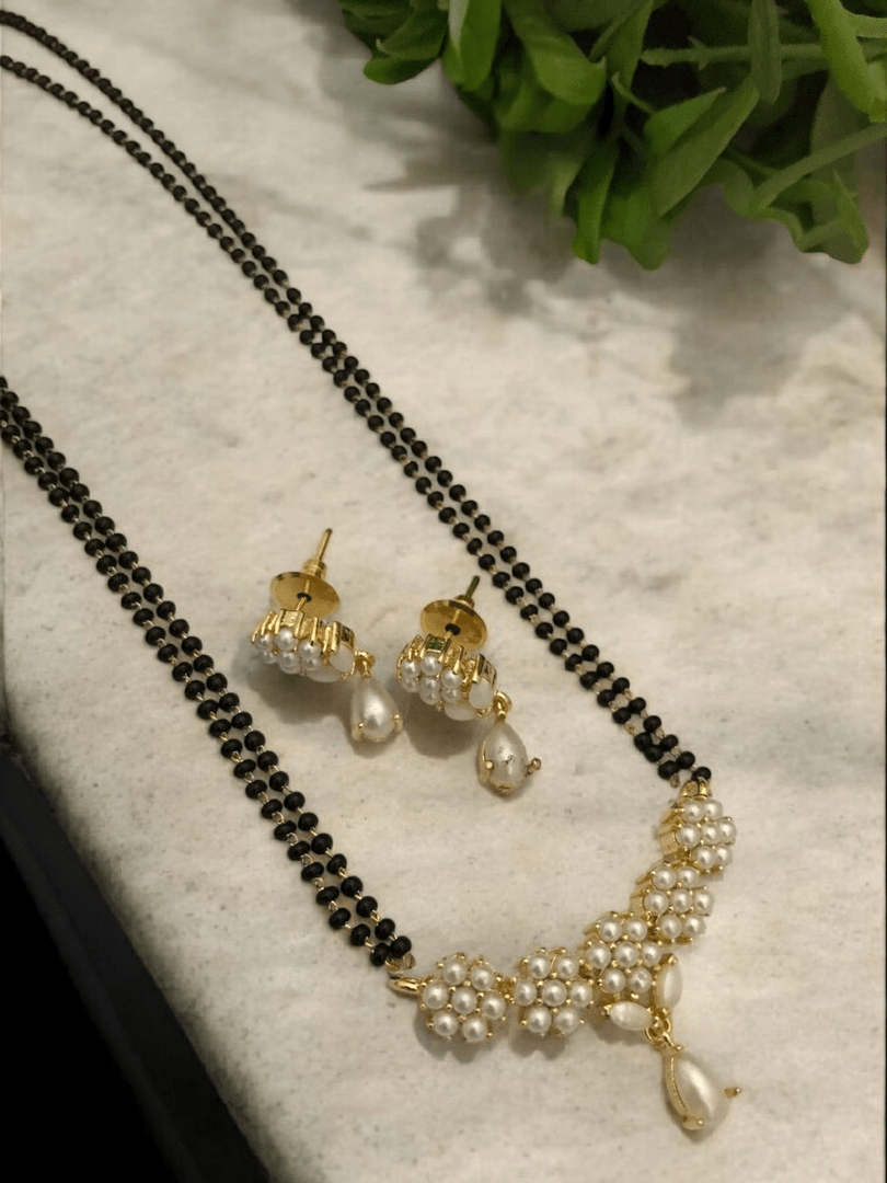 Real pearl kamakhaya mangalsutra