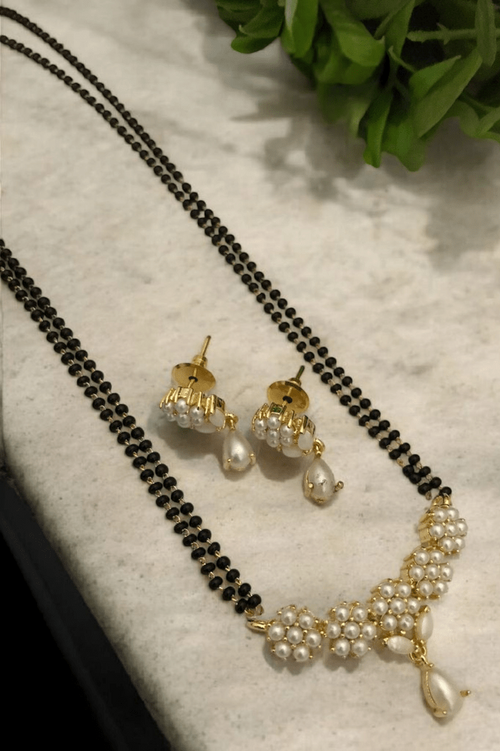 Real pearl kamakhaya mangalsutra