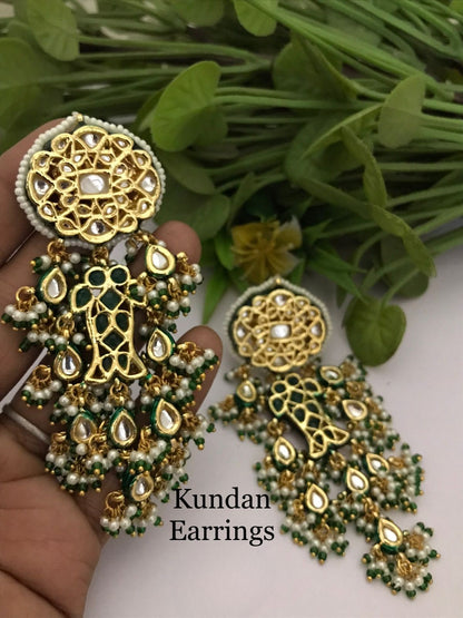 Rahini Kundan Earrings