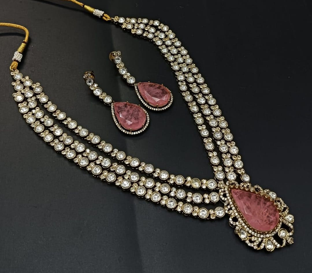 Arghya polki kundan set