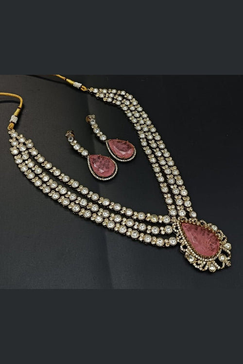 Arghya polki kundan set