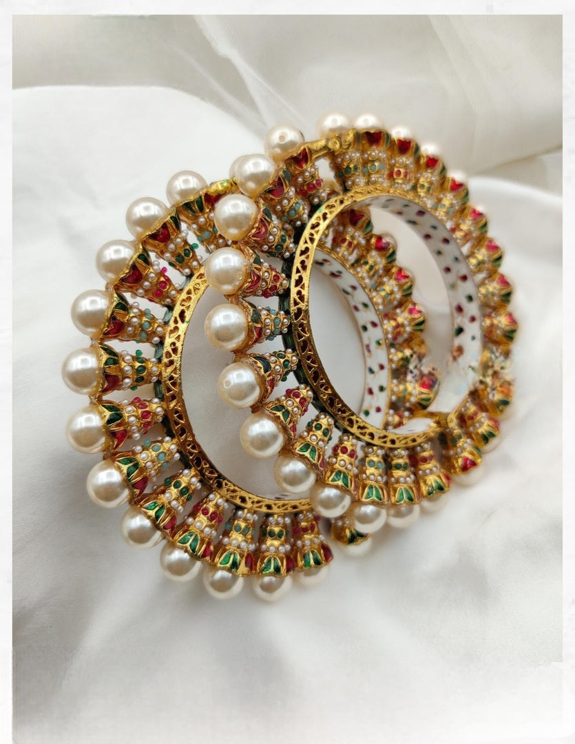 Shefali rajwadi jadau bangles