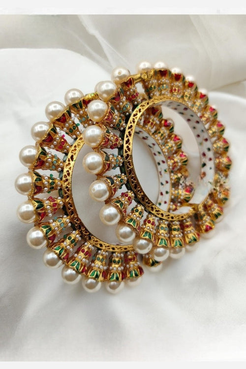 Shefali rajwadi jadau bangles