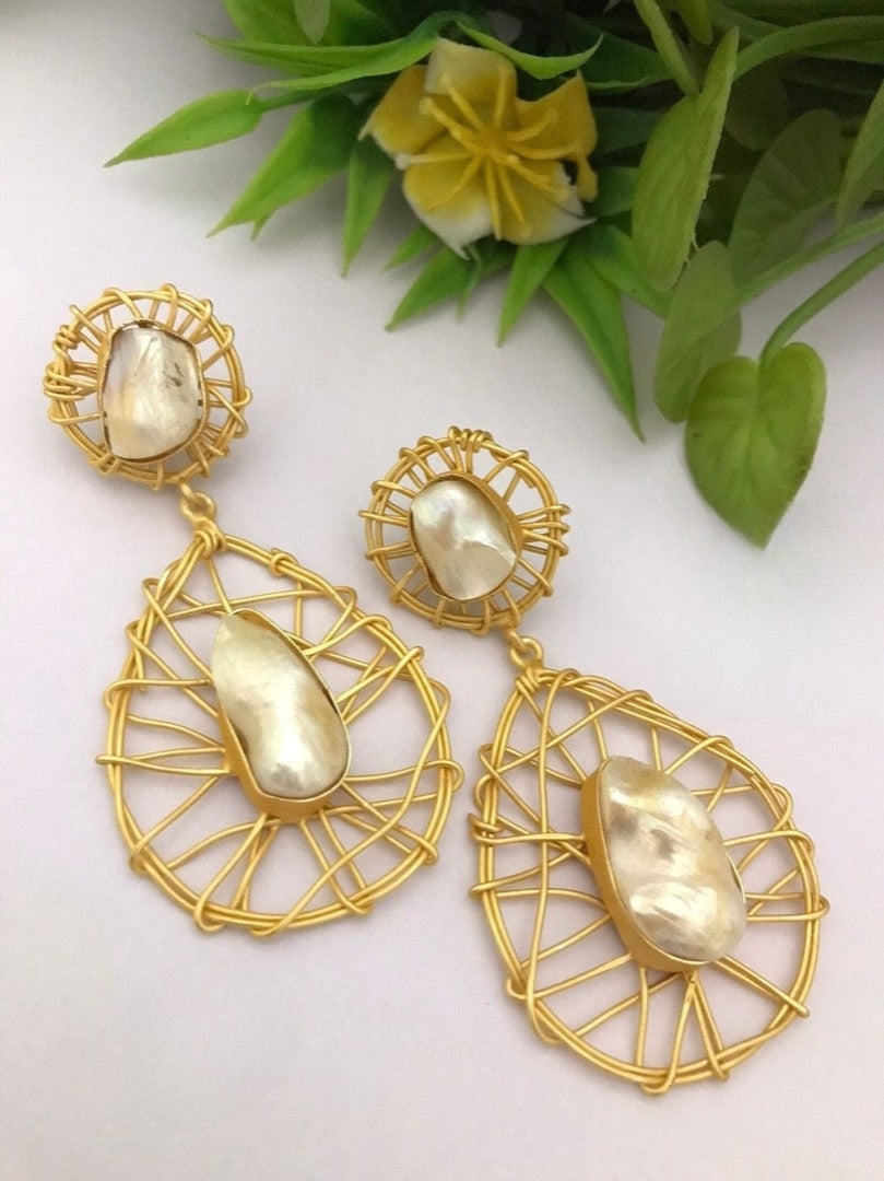 Kavya real pearl Earrings