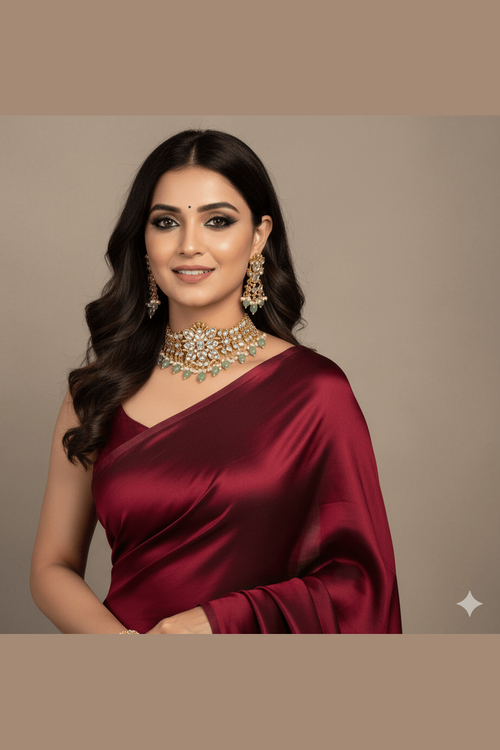 Iksha polki kundan set