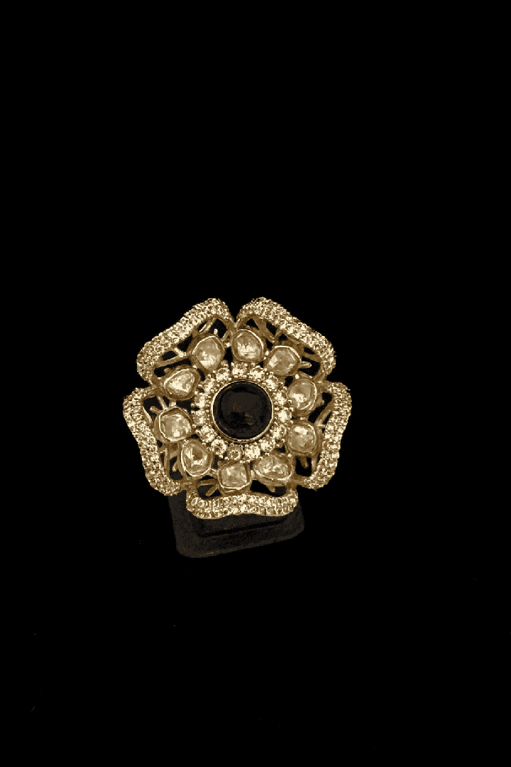 Polki neelima ring