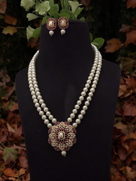 Laranya Real Pearl Set