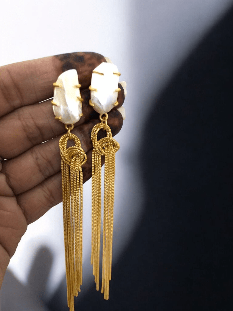 Varija real pearl earrings