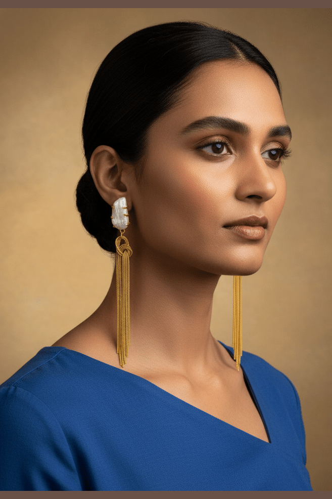 Varija baroque pearl earrings