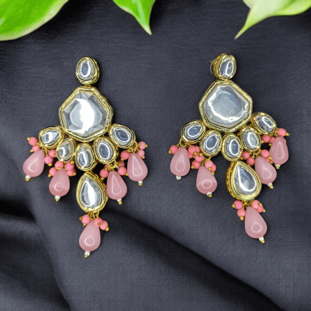 Ethnic Sushmita onyx stone set with kundan