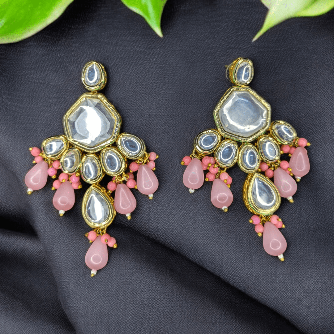 Ethnic Sushmita onyx stone set with kundan