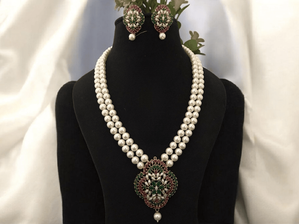 Kavita real pearl set
