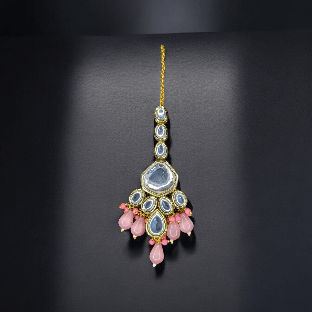 Ethnic Sushmita onyx stone set with kundan