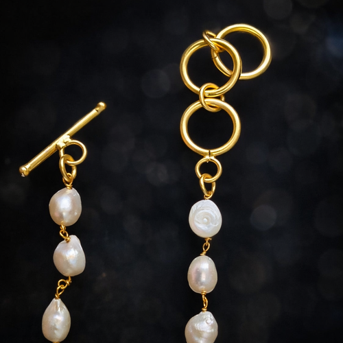 Drishyani Real Pearl Set - Handmade Jewelry for Every Occasion