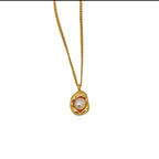 Aven chain– 18k Gold Plated Stainless Steel Tarnish Free Waterproof Female Jewellery