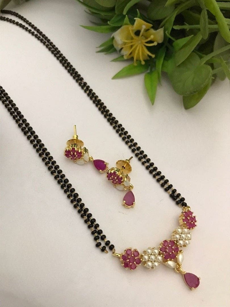 Real pearl kamakhaya mangalsutra