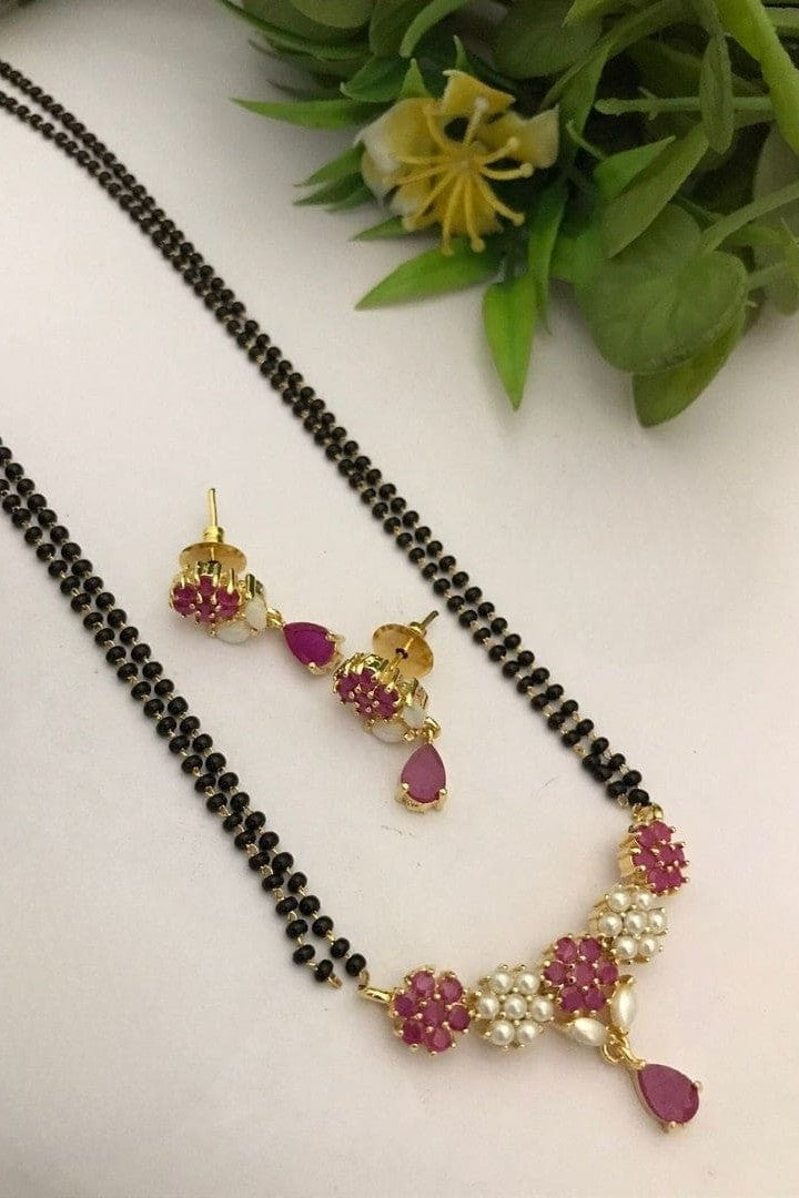 Real pearl kamakhaya mangalsutra