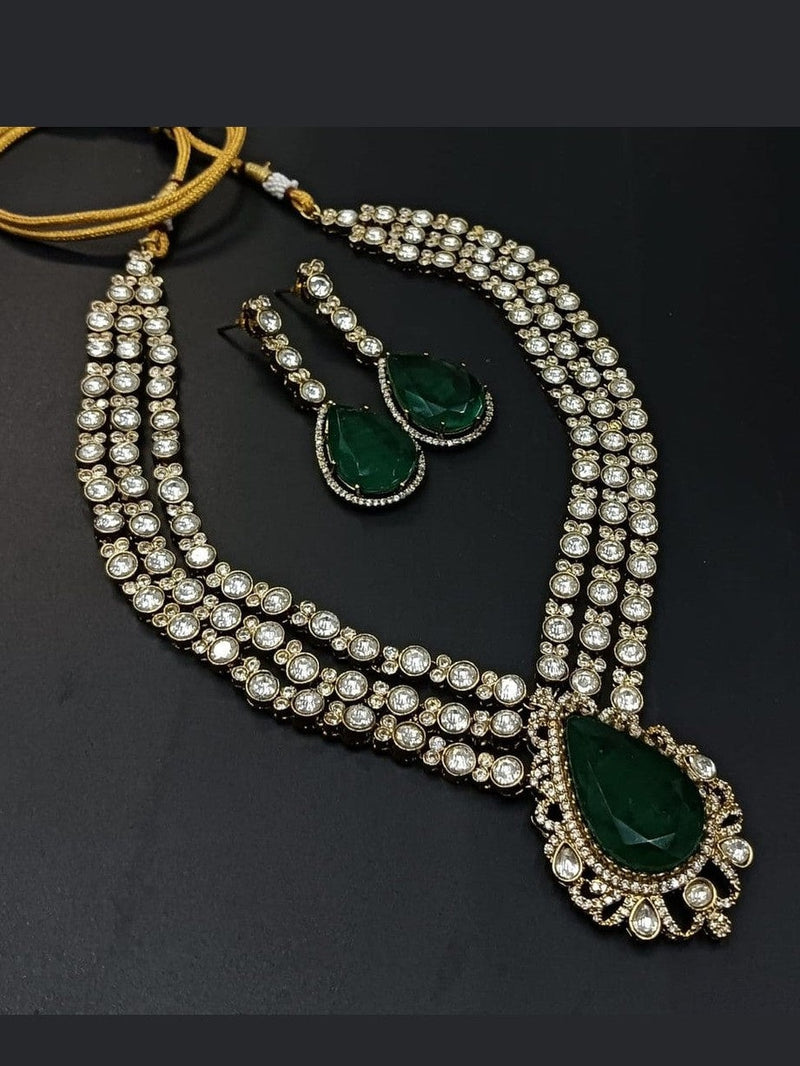 Arghya polki kundan set