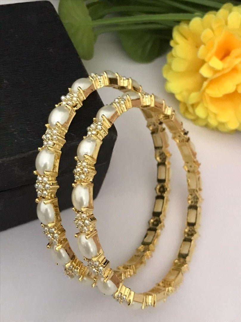 Mrinali real pearl bangles
