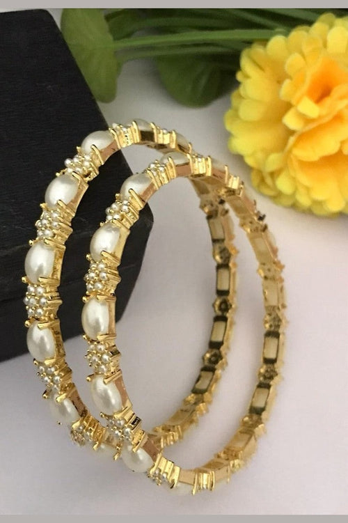 Mrinali real pearl bangles