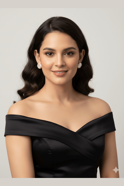 Mridula Real pearl Earrings