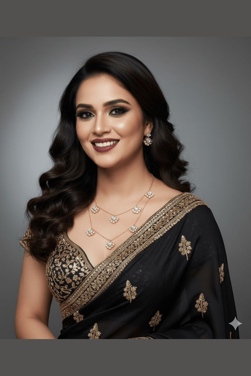 Sonal polki kundan designer set