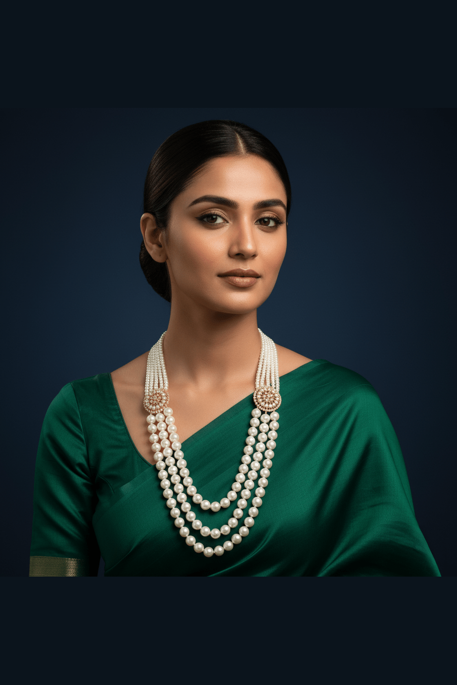 Alka real pearl necklace