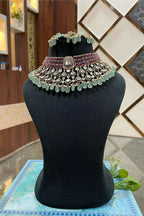 Reyna polki kundan set