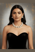 Sneha ad pearl set