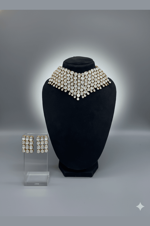 Zarina massonite polki kundan set