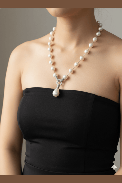 Omya real pearl mala