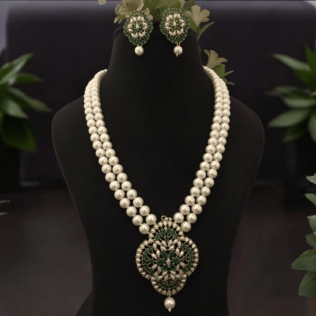 Chayana real pearl set