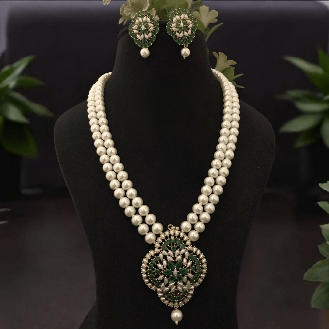Chayana real pearl set