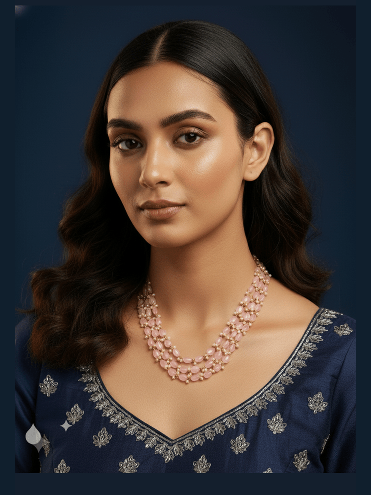 Reshma monalisa stone mala