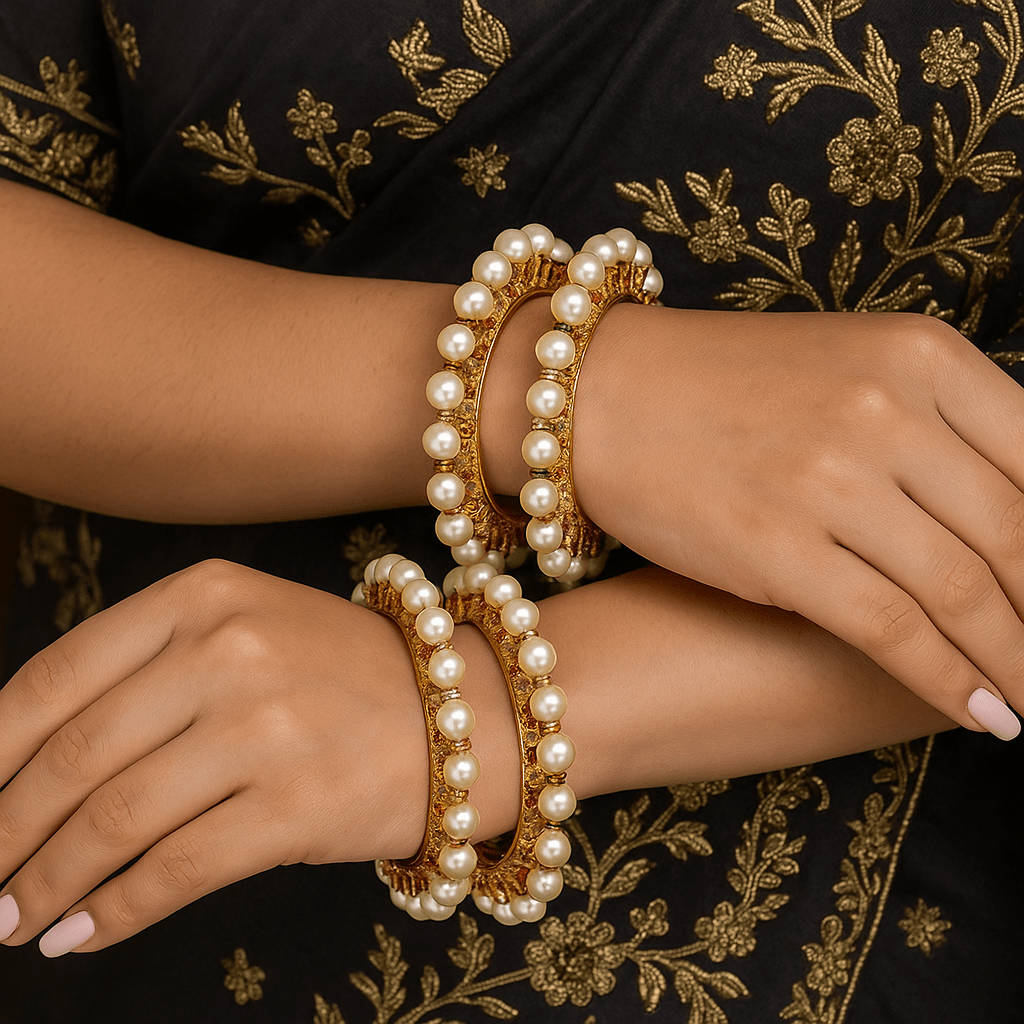 Shefali rajwadi jadau bangles