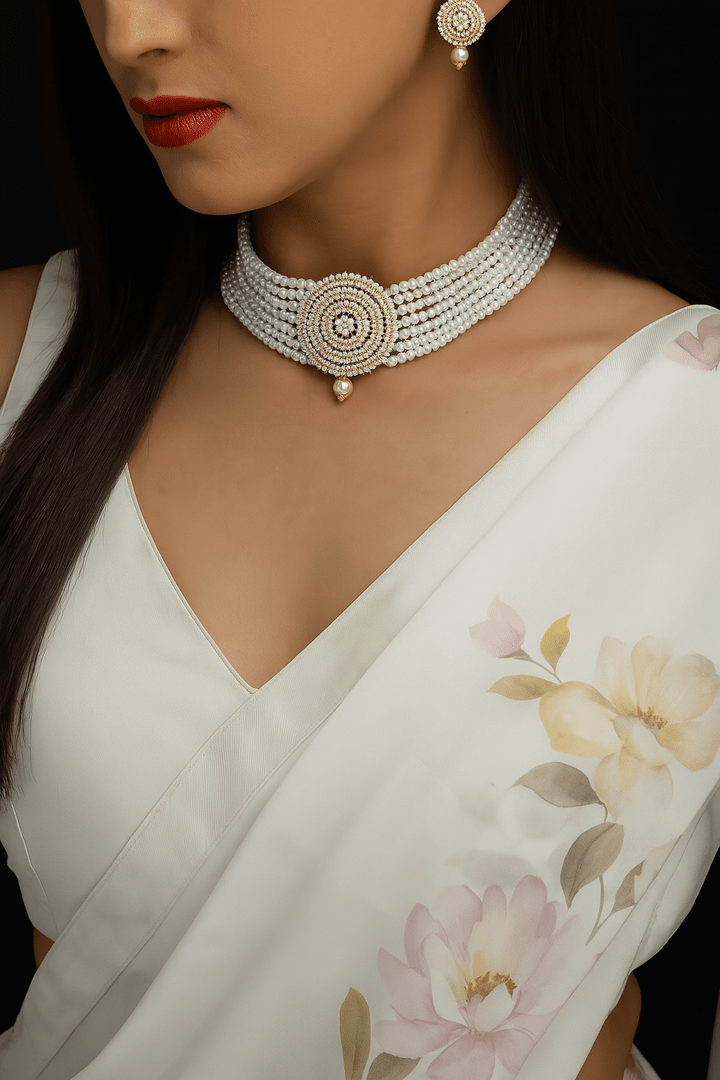 Aria Real pearl Set