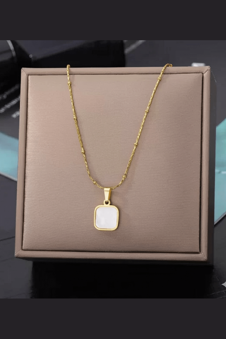 C-204 – 18k Gold Plated Stainless Steel Tarnish Free Waterproof Female Jewellery