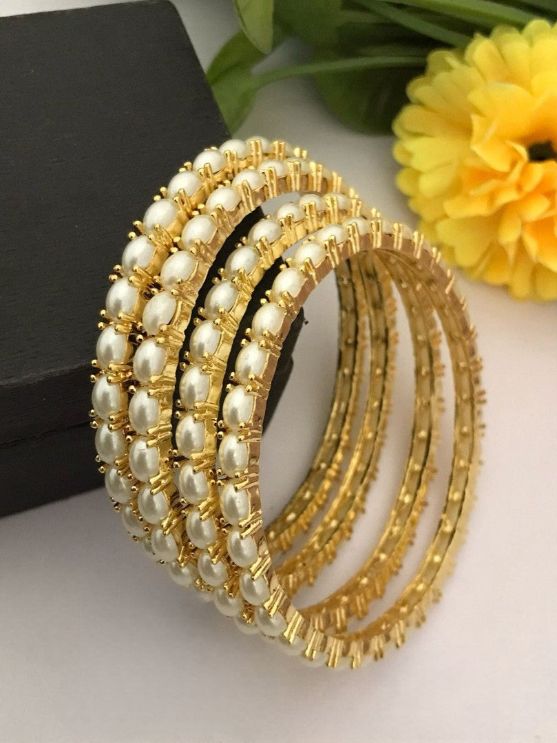 Chandini real pearl bangles