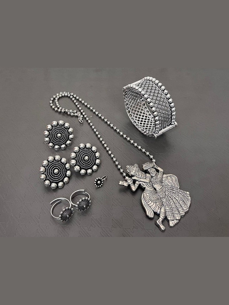 German silver radha krishna combo